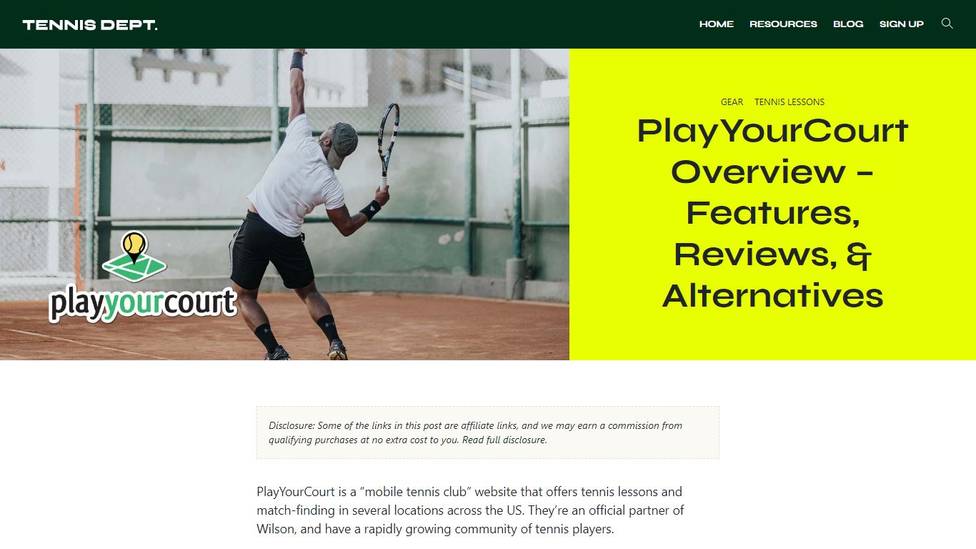 PlayYourCourt Overview – Features, Reviews, & Alternatives